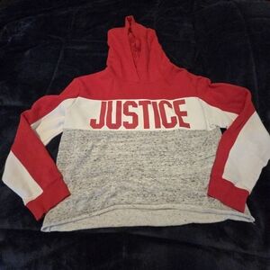 Justice sweater hoodie